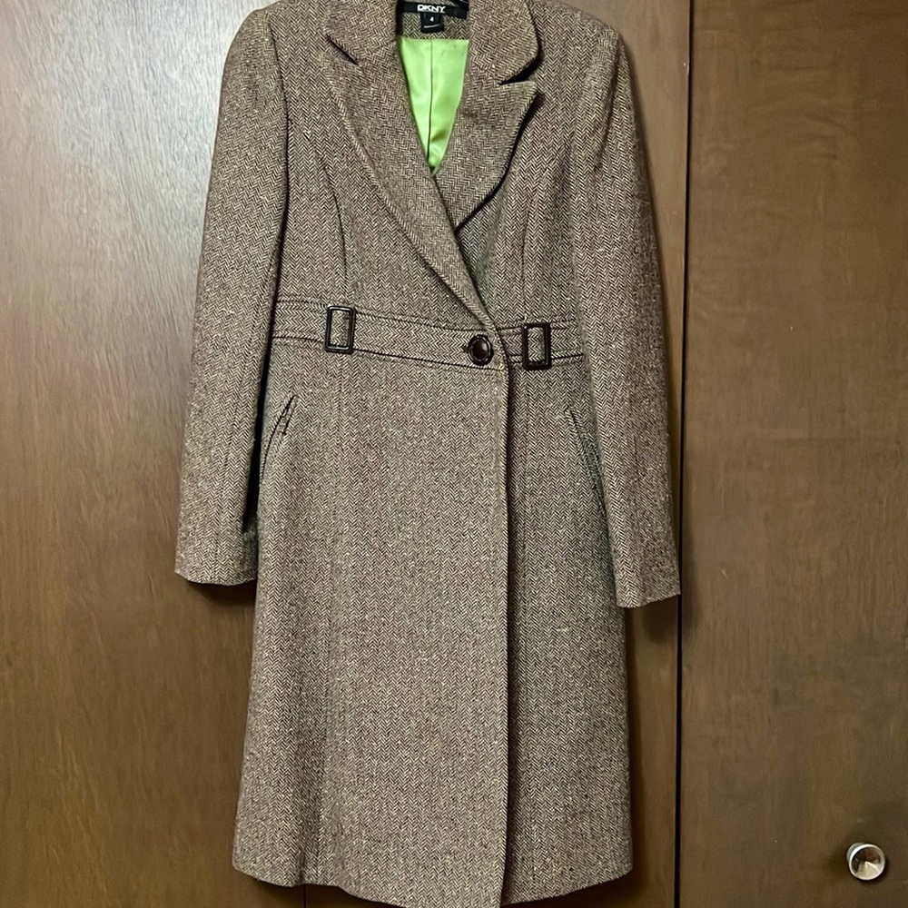 Brown Dkny coat